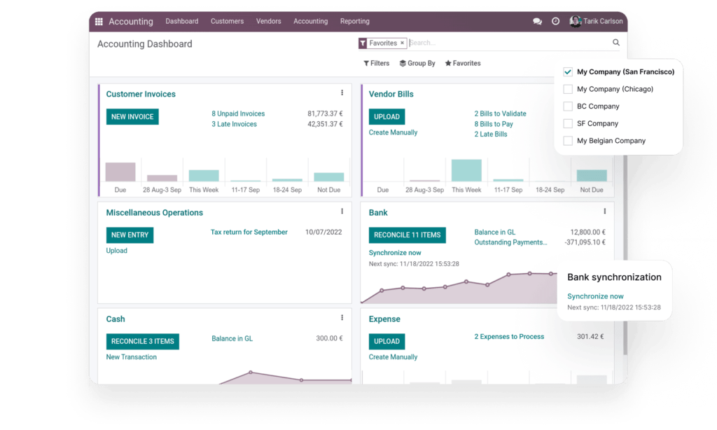 odoo accounting